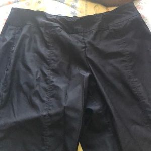Black stretch dress pants